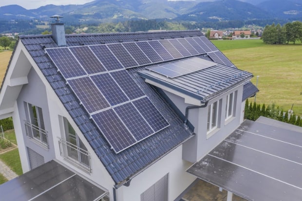 install solar panels on roof