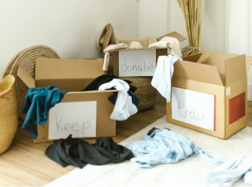 Declutter and Organize Early On