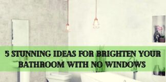 5 Stunning Ideas For Brighten Your Bathroom With No Windows