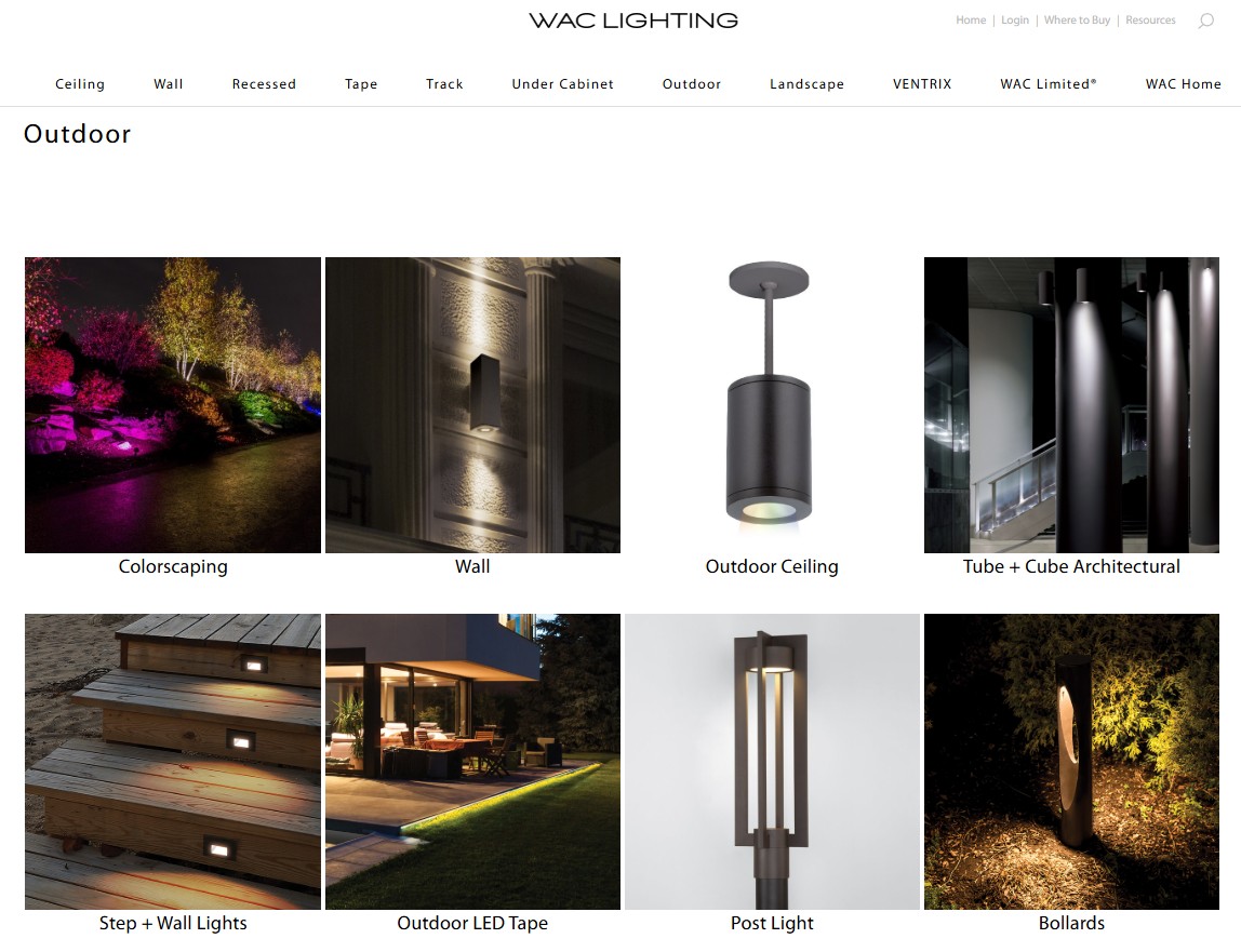 Exterior Lighting Options from Wac Lighting