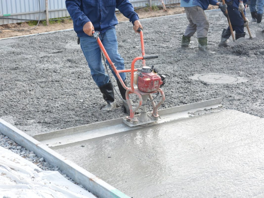 Stained Concrete in Commercial Construction