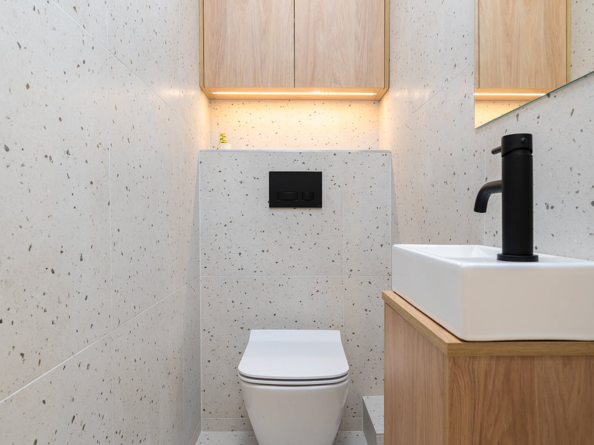 Choose Compact Fixtures Pitt Holland Hall Private Bathrooms
