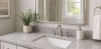 Why Choose a G655 Granite Bathroom Vanity Top? G655 Granite Bathroom Vanity Top