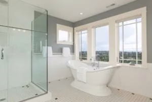 bathroom of Ken Jennings House