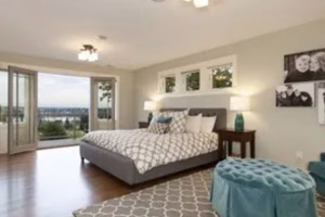 bedroom of Ken Jennings House